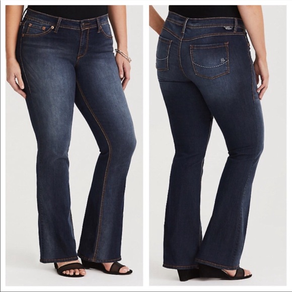 TORRID SOURCE OF WISDOM Slim Boot Jeans 24 TALL